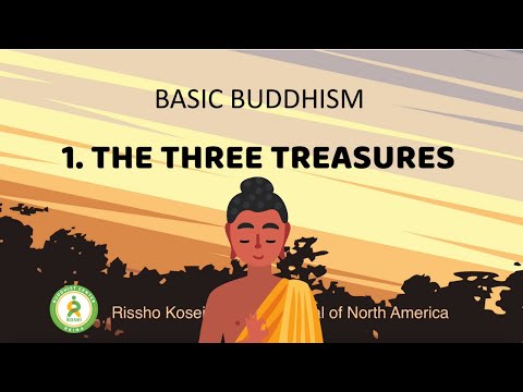Buddhism For Beginners 1: The Three Treasures (Animated)  - RKINA
