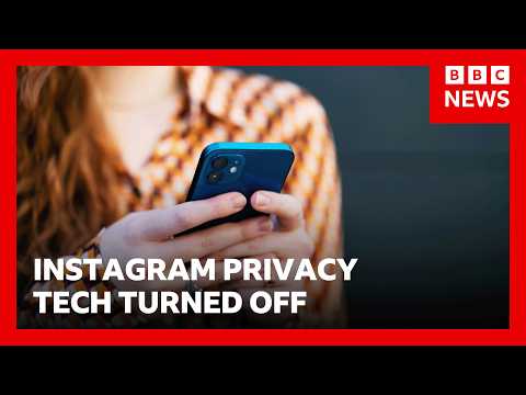 Instagram privacy tech turned off - what does it mean for your DMs? | BBC News