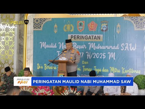 POLDA KALSEL PERINGATI MAULID NABI MUHAMMAD SAW 1447 H