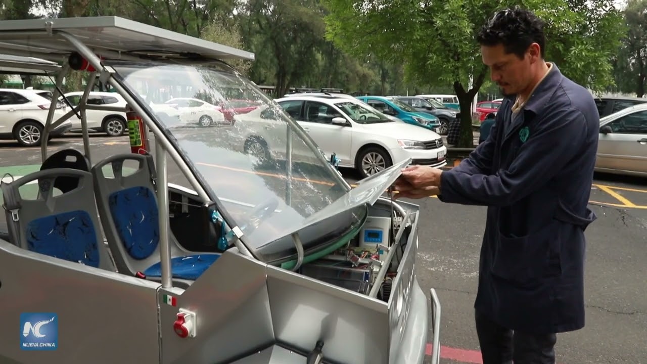 Diseñan en México primer vehículo que funciona con hidrógeno para movilidad sustentable