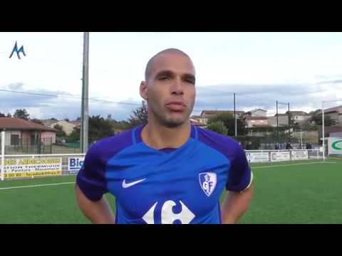 Selim Bengriba et Hakim Aibeche après  Salaise - GF38 B (0-2)