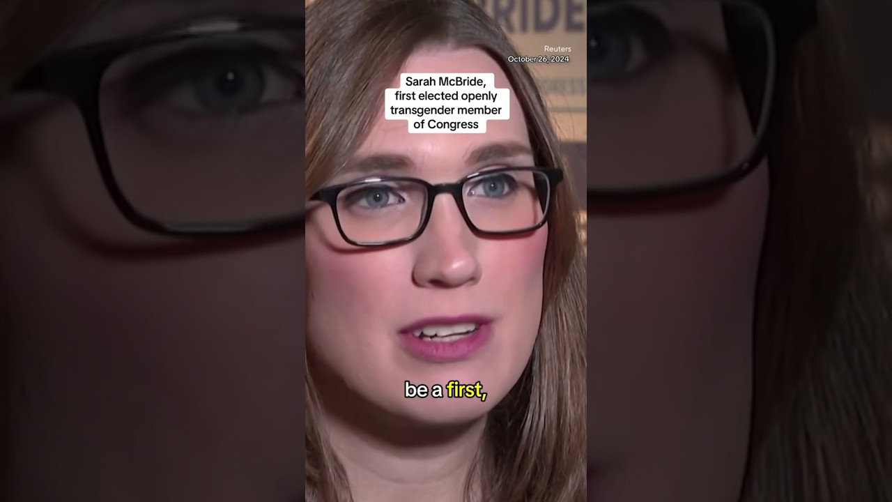 Sarah McBride becomes first openly transgender person elected to Congress #shorts
