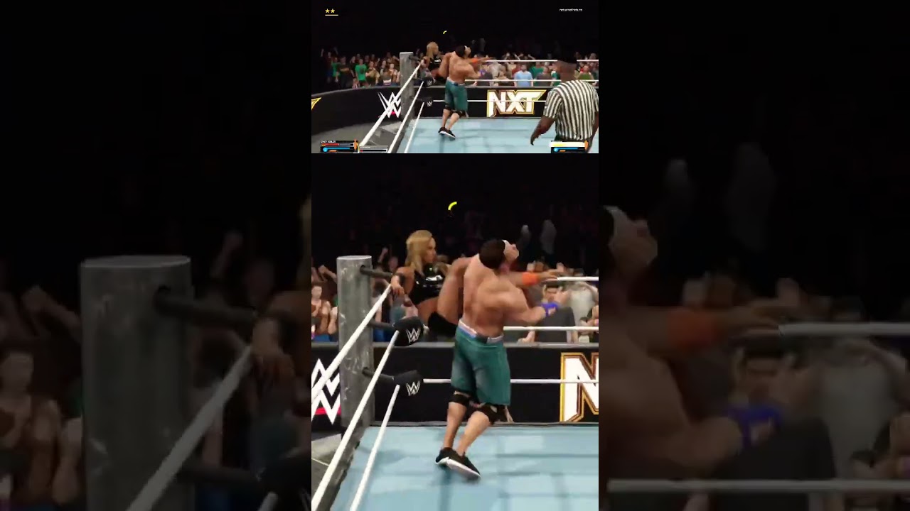 WWE 2K25 STACY KEIBLER v JOHN CENA 🔥NXT HEATWAVE 🔥