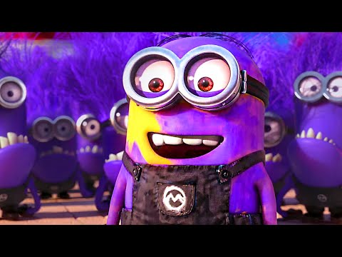 A cena do Minion roxo falso | Meu Malvado Favorito 2 | Clipe 🔥 4K