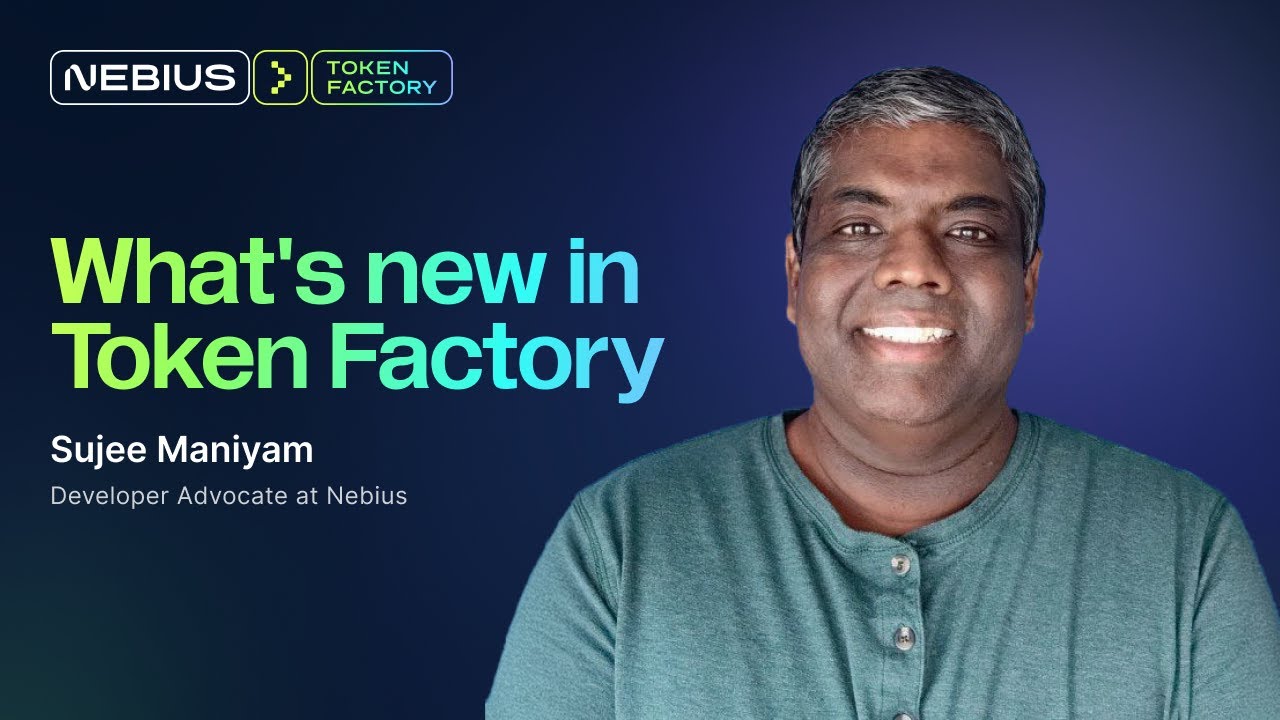 Welcome to Nebius Token Factory