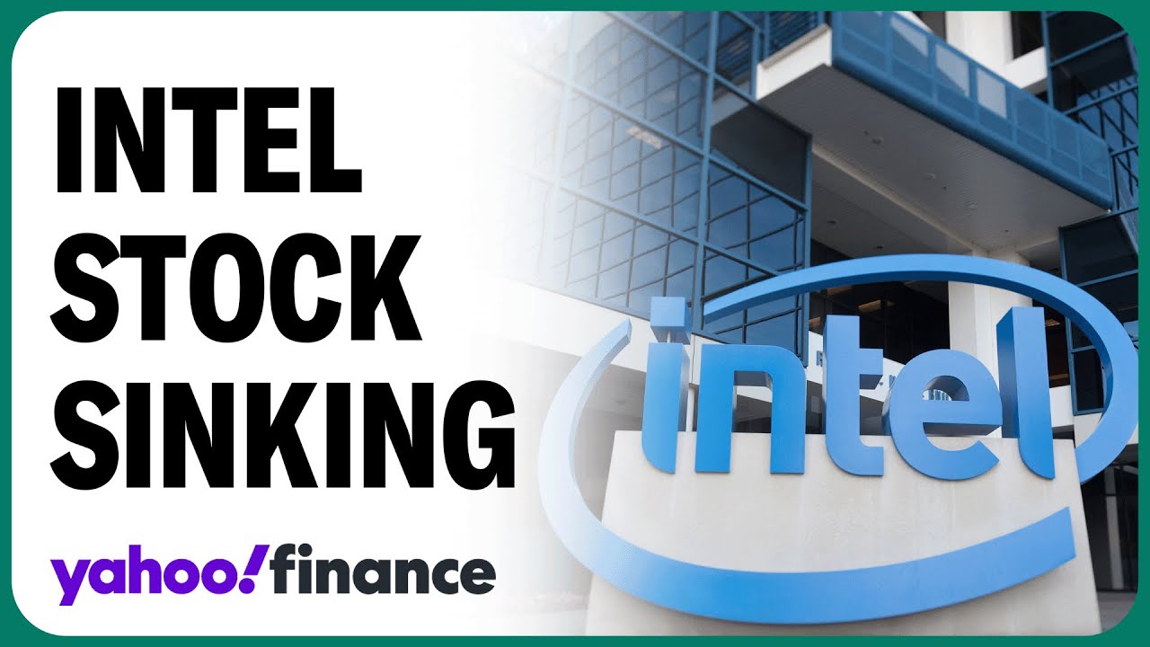 Intel stock sinking on Q2 miss, $10B cost cutting plan