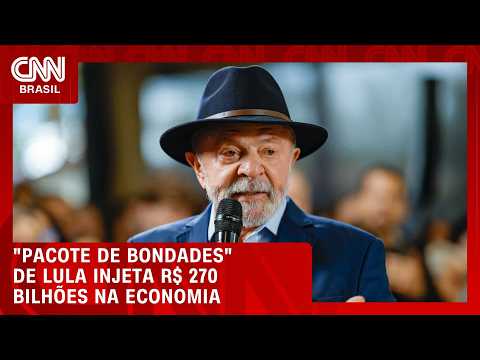 “Pacote de bondades” de Lula injeta R$ 270 bilhões na economia em ano eleitoral | CNN AGORA
