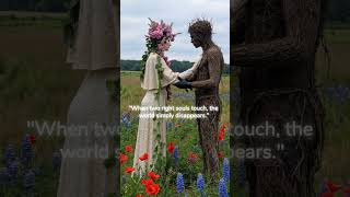 When Two Souls Touch | Deep Romantic Quote | Love Shorts