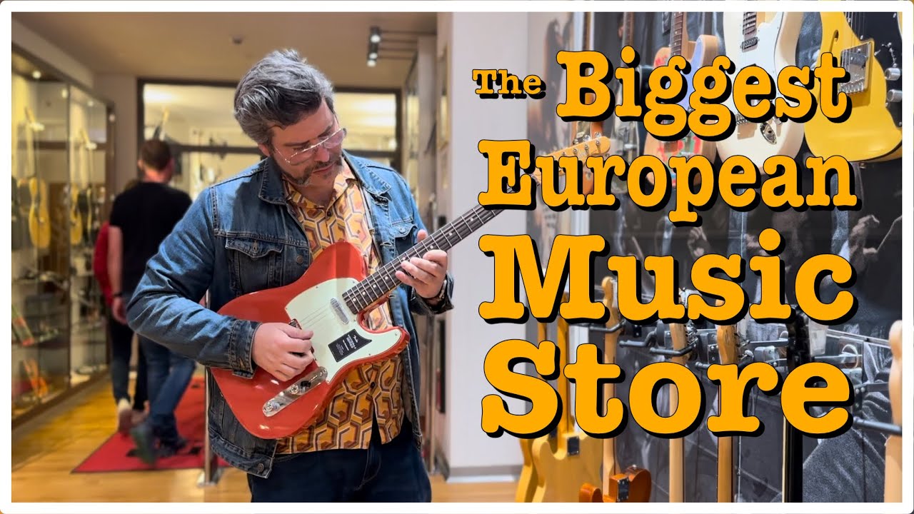 Visiting The Biggest Music Store in Europe EP366