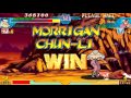 Marvel Vs Capcom Morrigan Aensland Chun Li Arcade Playthrough Arcade 1998