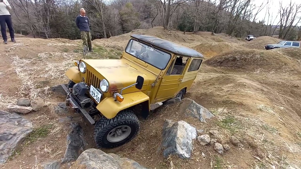 J26H　JEEP　オフロード　七転び八起　平山コース　#JEEP     #ジープ　　#七転び八起平山コース