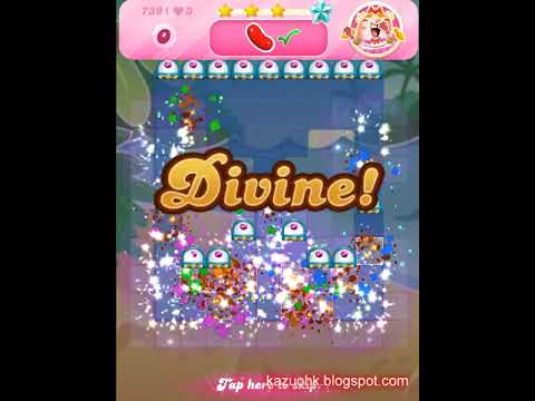 Candy Crush Saga Level 739 (3 stars, NO boosters)