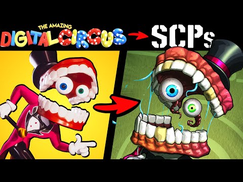 What if THE AMAZING DIGITAL CIRCUS Characters Were SCPs?! (Lore & Speedpaint)