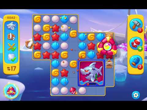 Fishdom Level 10342 - Daily Log #680 | Gemstone Trail | New Cards