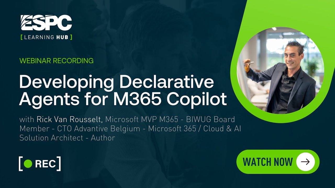 Developing Declarative Agents for M365 Copilot Developing Declarative Agents for M365 Copilot