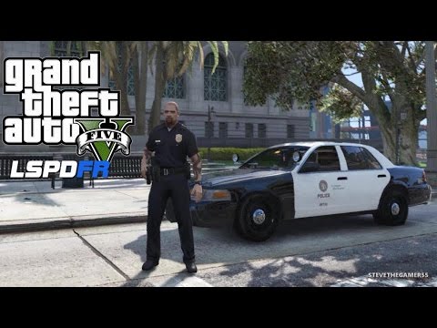 GTA 5 LSPDFR EPiSODE 111 - LET'S BE COPS - CITY PATROL (GTA 5 PC POLICE MODS)  3880X1440