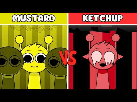 New Mod! Incredibox Sprunki Mustard Mod 🌭 VS Sprunki Ketchup Mod 🍅
