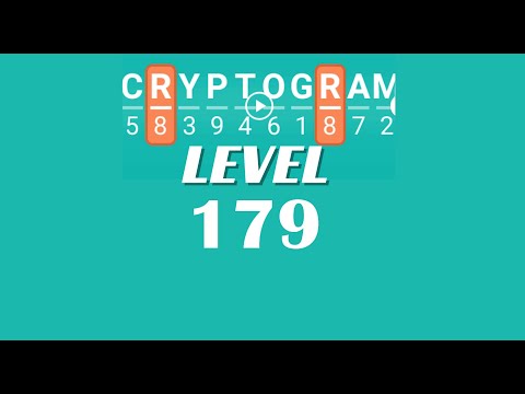Cryptogram Level 179 Answers Go Answer
