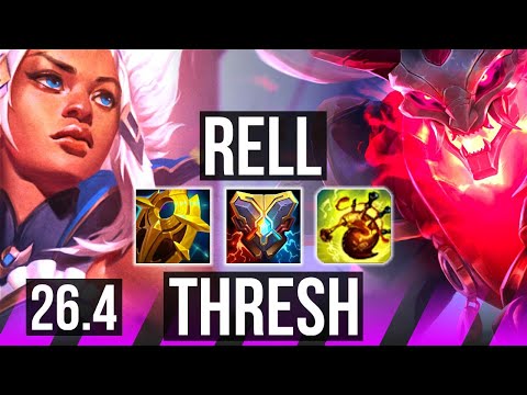 RELL & Corki vs THRESH & Samira (SUP) | EUW Master | 26.4