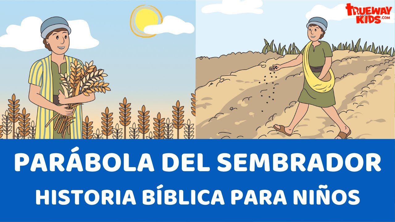 Watch Parábola del sembrador - Historia bíblica para niños Now Parábola del sembrador - Historia bíblica para niños