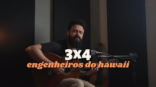 3x4 - Engenheiros do Hawaii (Stefano Mota) Cover