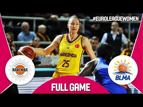 Nadezhda (RUS) v BLMA (FRA) - Full Game - EuroLeague Women 2017-18