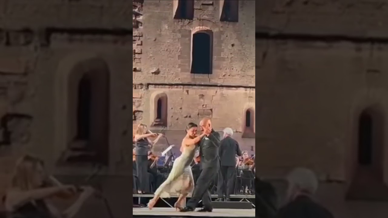 El Choclo, Santiago Castro y Francesca del Buono #tango #concert #dance #dancer #milonga #arte