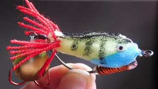 Приманка из трубки на окуня