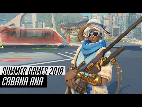Cabana Ana In-Game | Summer Games 2018 | Overwatch