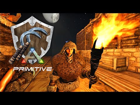 Ark Primitive Plus #EP16 - Roupa de Fur e Filhotes de DireWolf!