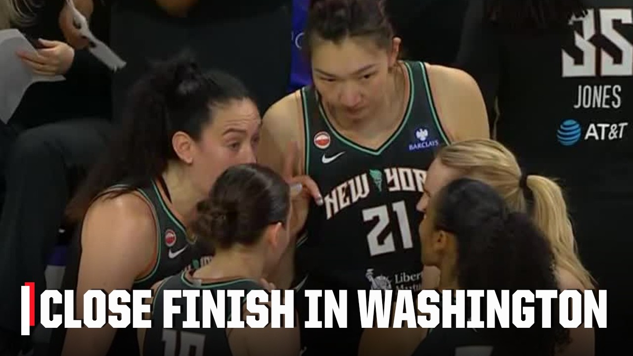 OT THRILLER 🔥 Tight finish between New York Liberty vs. Washington Mystics | WNBA on ESPN