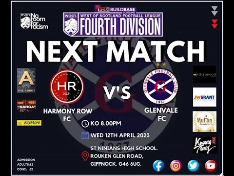 HARMONY ROW FC V GLENVALE FC GOAL HIGHLIGHTS