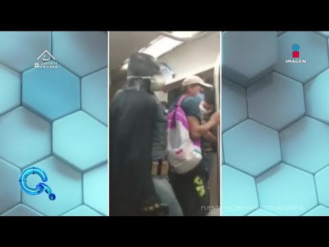 Batman hace conciencia contra Covid en el Metrorrey | Qué Importa