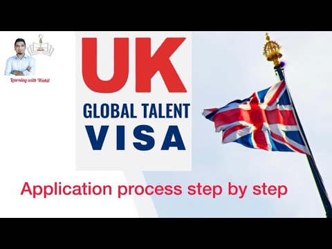 Global Talent Visa Stage 1 application procedure..