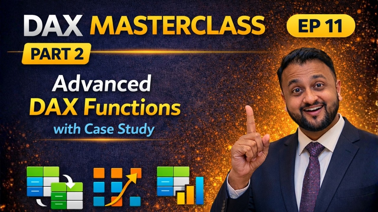 Get Started with DAX in Power BI  | Advanced DAX | EP11