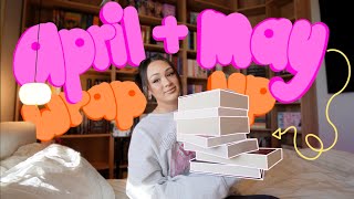 every book i read in april + may 📖✨ (NON SPOILER) reviews + character art & book aesthetics! 🧸⭐️