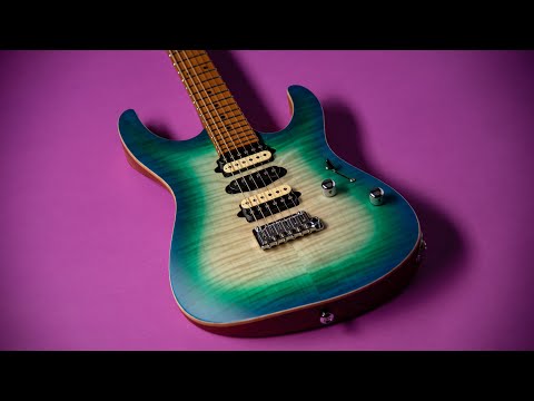Guitar Demo - Suhr Modern Satin Flame, Island Burst