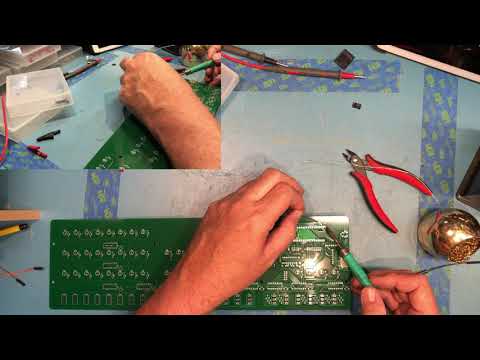 IMSAI 8080 Replica - Part 3 - Soldering the ESP32 and socket - STB315