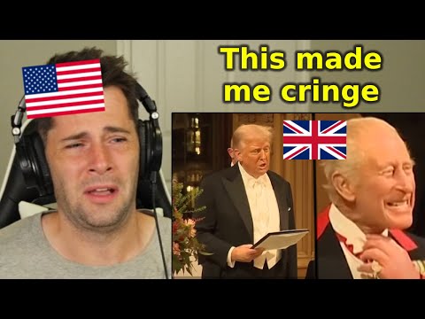American Reacts to Trump's Embarrassing Moments From UK Visit