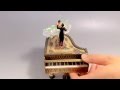 Music Box Dancer Reuge Dancing Musical Automaton - Singing Bird Cage Music box Music Box Dancer Reuge Dancing Musical Automaton