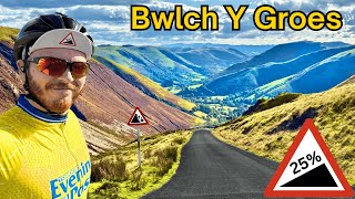 Hardest Mountain Pass in Wales! Bwlch Y Groes, all 3 ascents!