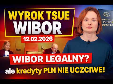 WIBOR po wyroku TSUE - omówienie - kanał YouTube Kancelarii Sosnowski