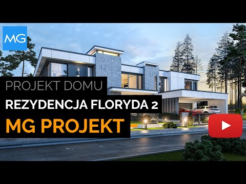 Projekt domu Rezydencja Floryda 2 MG Projekt - 589.95 m2