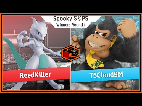 Spooky S@PS Ultimate Singles - ReedKiller(Mewtwo) vs T5Clould9M(Donkey Kong) Winners R1