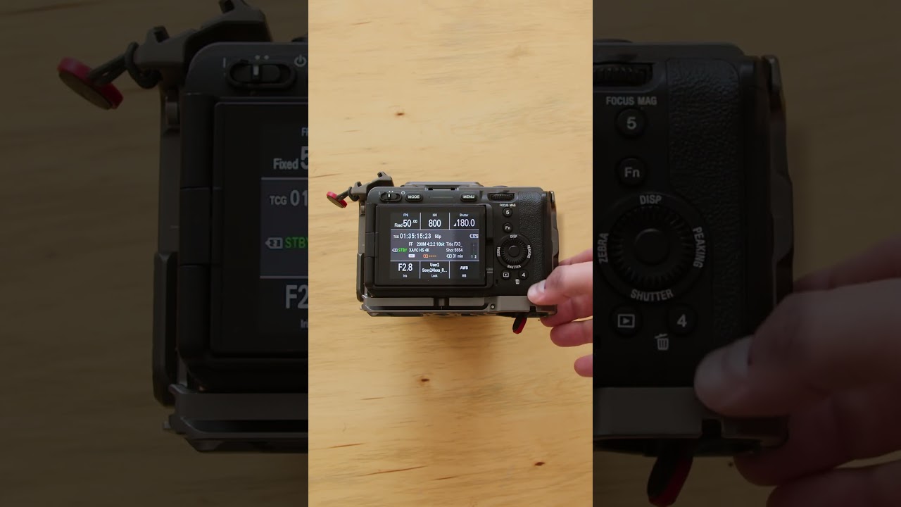 How to access BIG6 menu on your Sony FX3 with the new v7.0 firmware!