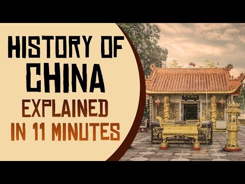 History of China Explained in 11 Minutes