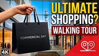 Auckland New Zealand Shopping Mall: Commercial Bay Walking Tour Video