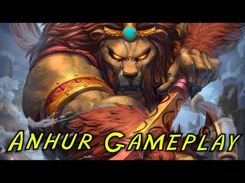 Smite - Anhur Arena Gameplay 2015- w/ friends (English)  1080p