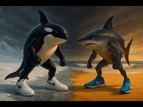 Orcalero Orcala 🐋 VS Tralalero Tralala 🦈🌩️