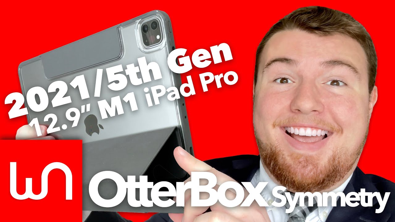 OtterBox SYMMETRY 360 for M1 iPad Pro 12.9" (2021, 5th Gen) Unboxing!